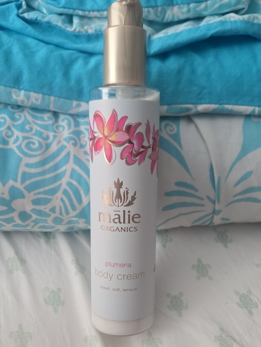 Malie Organics Plumeria Body Cream — White & Pink